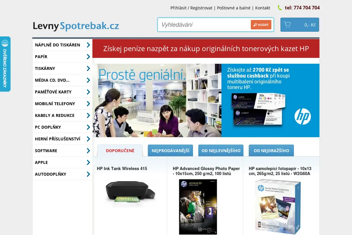 LevnySpotrebak.cz